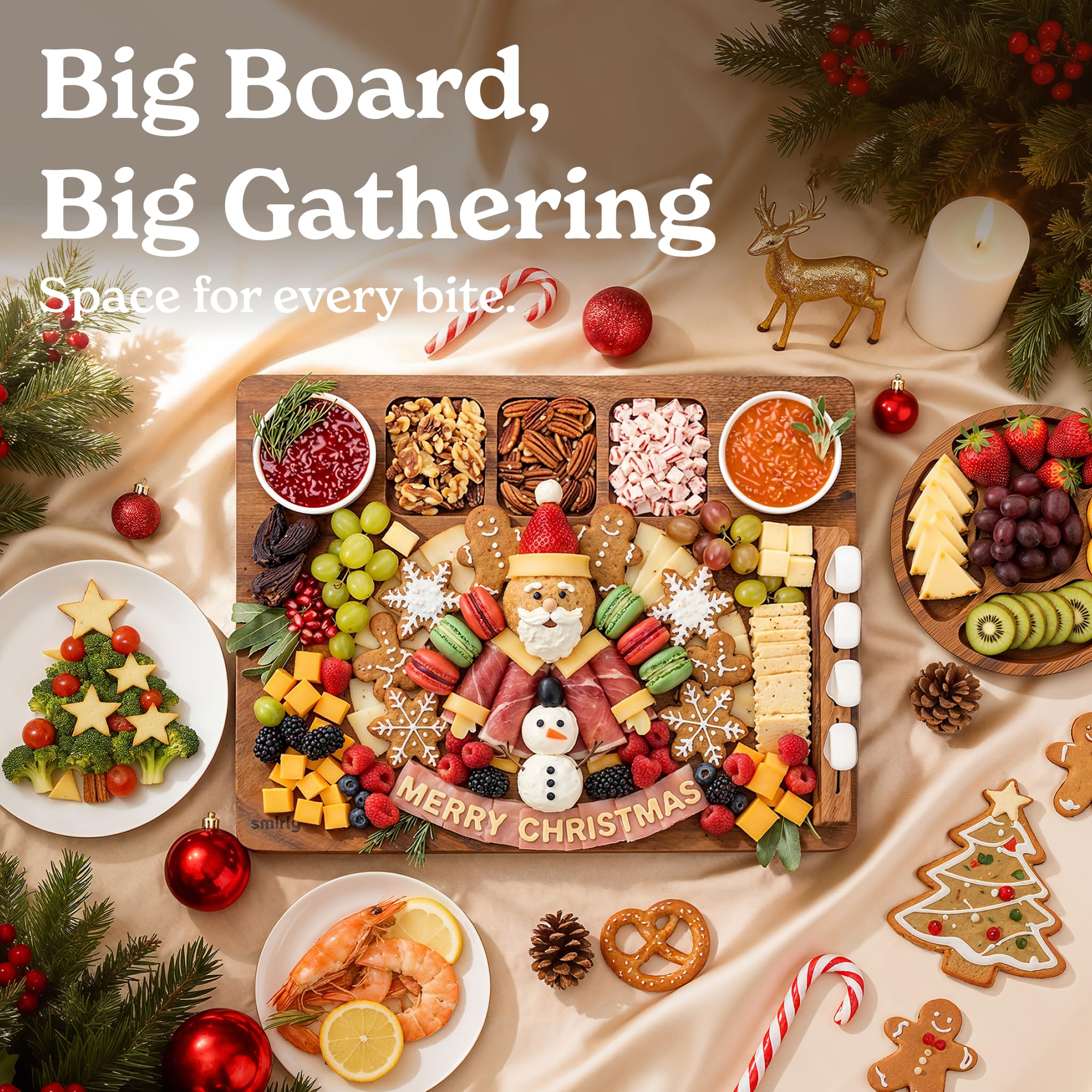 SMIRLY decorative gift box ideal for gifting against a modern table