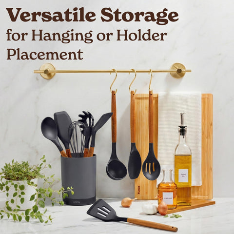 SMIRLY dishwasher-safe utensils are easy to clean