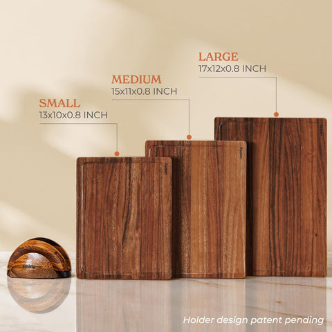 SMIRLY non-toxic finish supports safe food prep and easy cleaning.