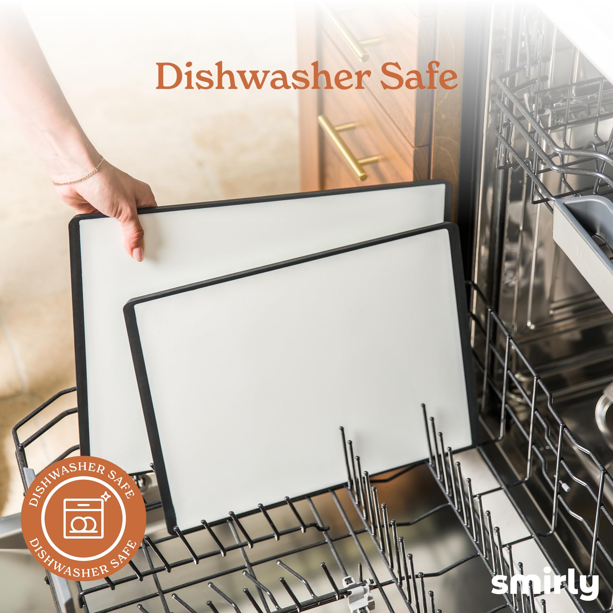 SMIRLY large cutting board handles big chopping tasks like melons.