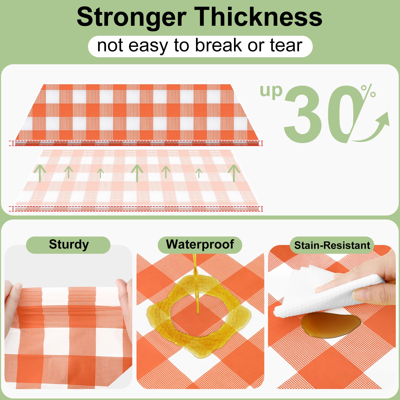 Smiry buffalo plaid dining cover ideal for weddings and banquets.