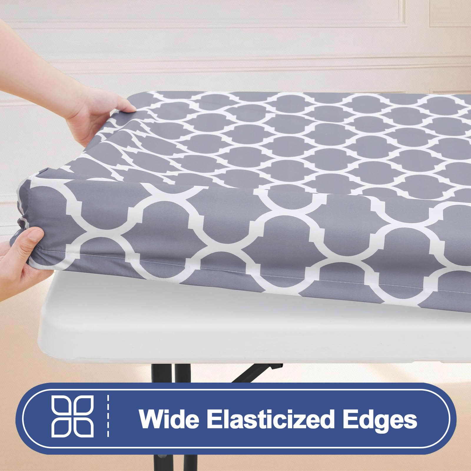 Smiry elastic windproof edge keeps cover secure