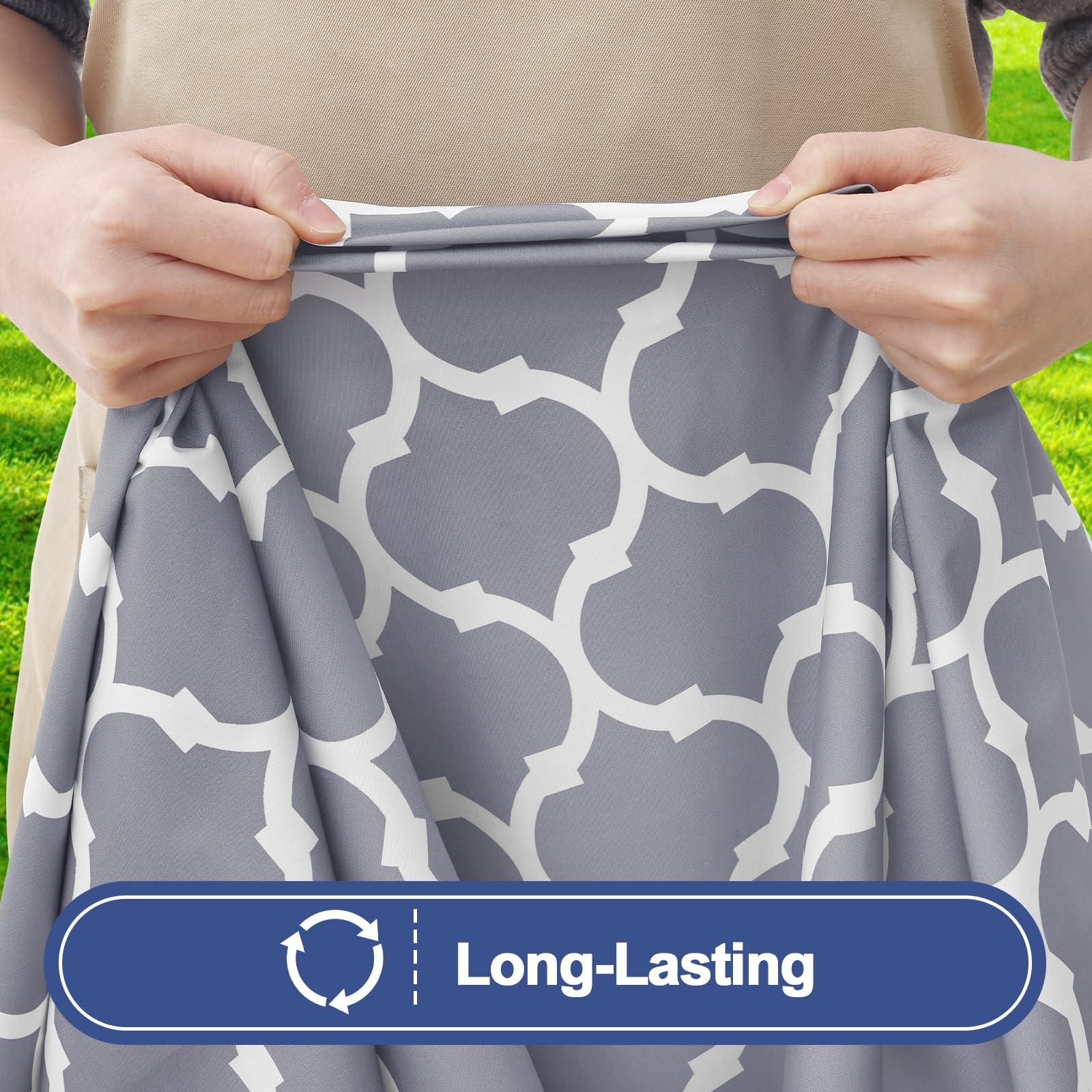 Smiry premium polyester table cover durable and long-lasting