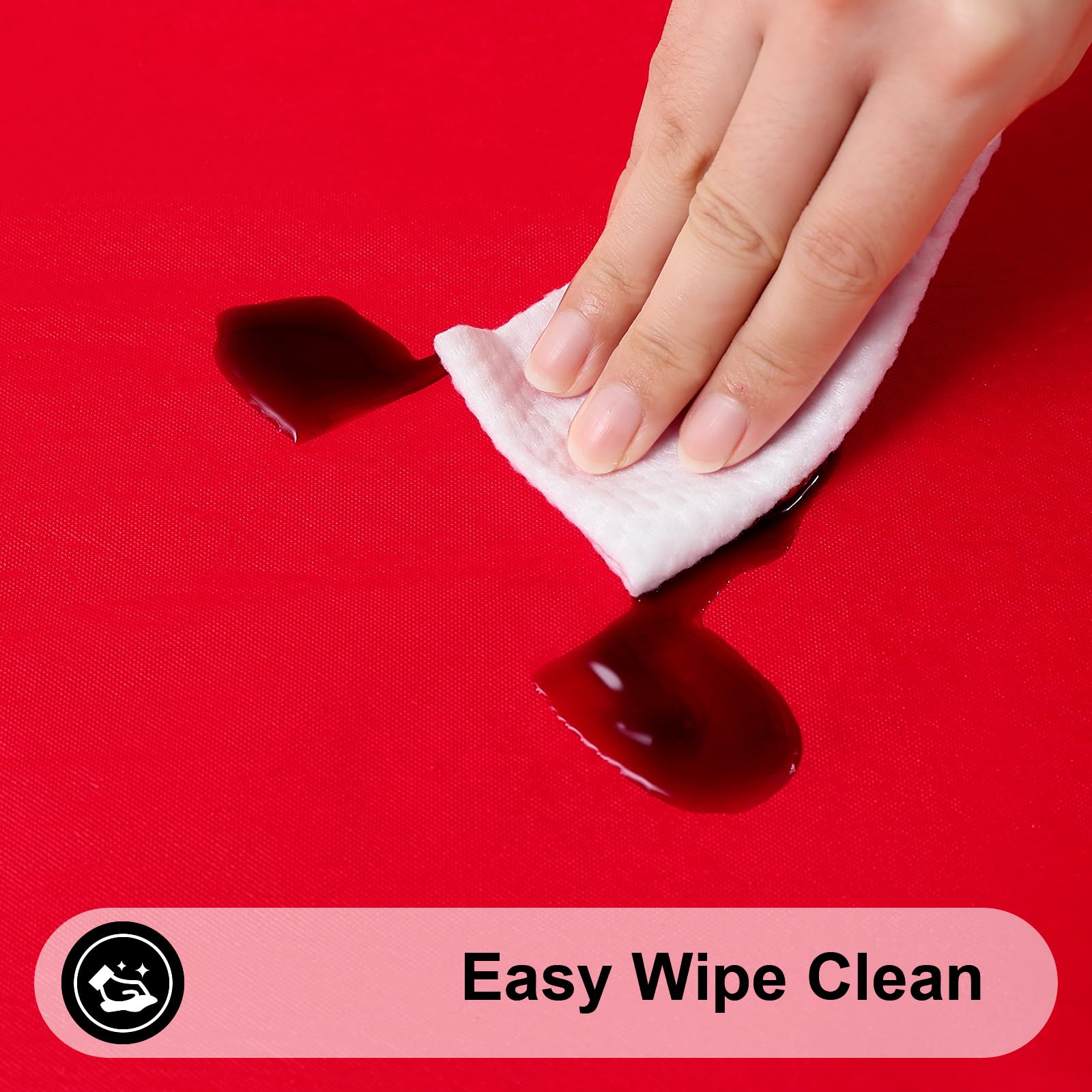 Smiry tablecloth suited for indoor, outdoor, picnic, and camping setups.