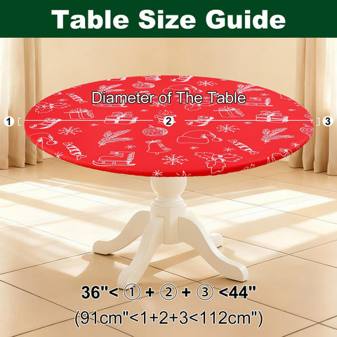 Smiry reusable round tablecloth supports everyday dining and gatherings.