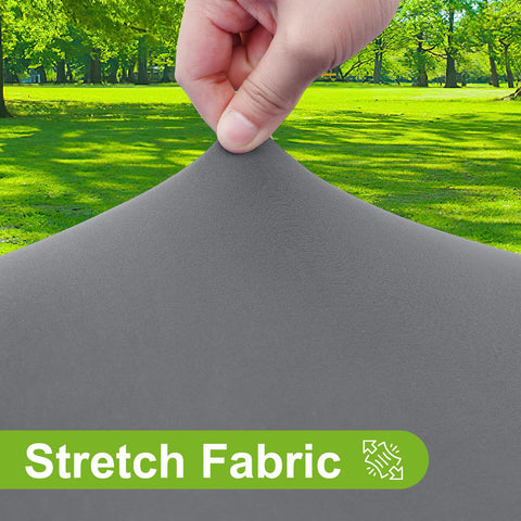 Smiry round tablecloth repels liquids with a waterproof surface, keeping the table cleaner.