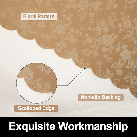 Smiry 60-inch round cloth fits standard tables with ample coverage.