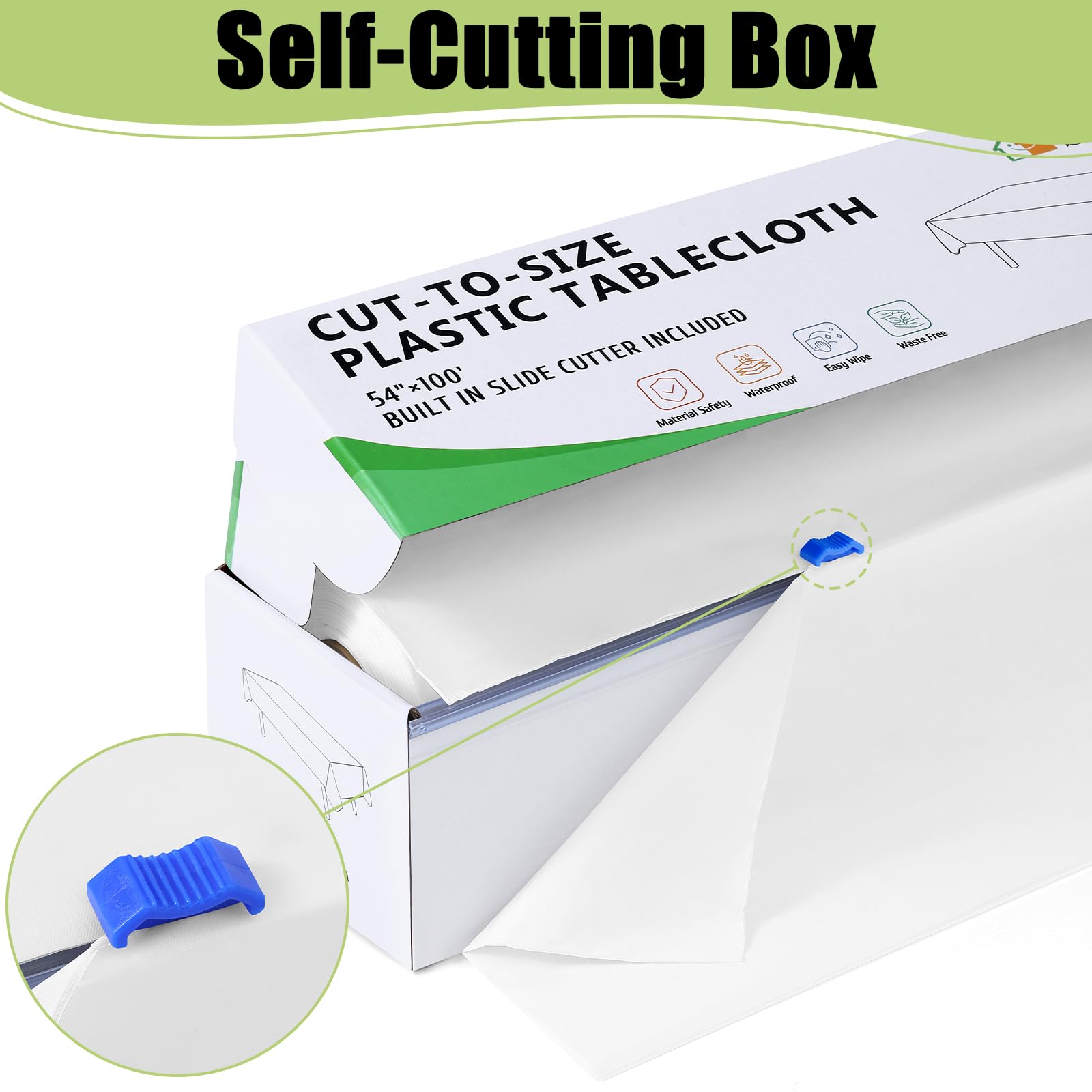 Smiry sliding cutter demonstrates easy cut-to-size capability.