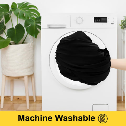 Smiry Spandex ruffled skirt detail provides refined coverage.