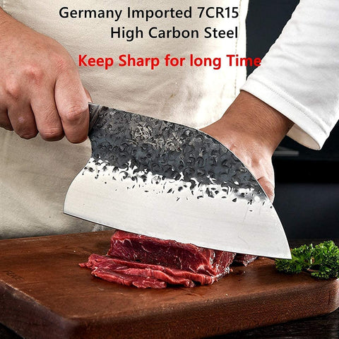 Smith Chu durable rust-resistant knife withstands kitchen wear for family cooking and outdoor meals.