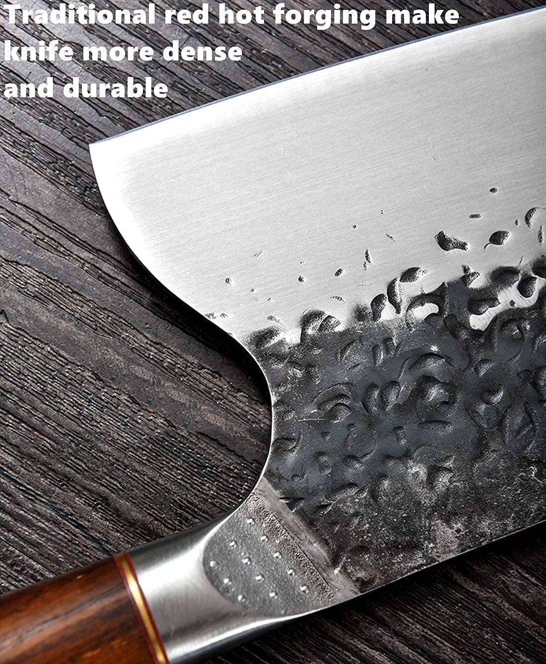 Smith Chu cutting meat and vegetables with confidence in a well-balanced kitchen cleaver.