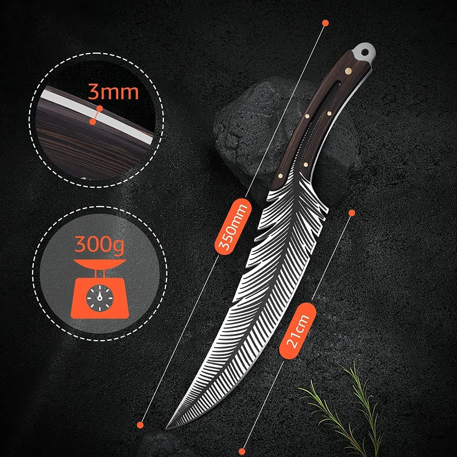 Smith Chu razor-sharp edge demonstrates efficient meat trimming