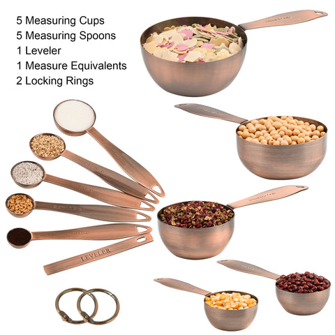 Smithcraft copper-finish stainless steel close-up highlighting rust-proof durability.