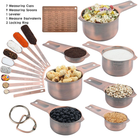 Smithcraft stainless steel measuring spoons offer durable, rust-resistant performance.