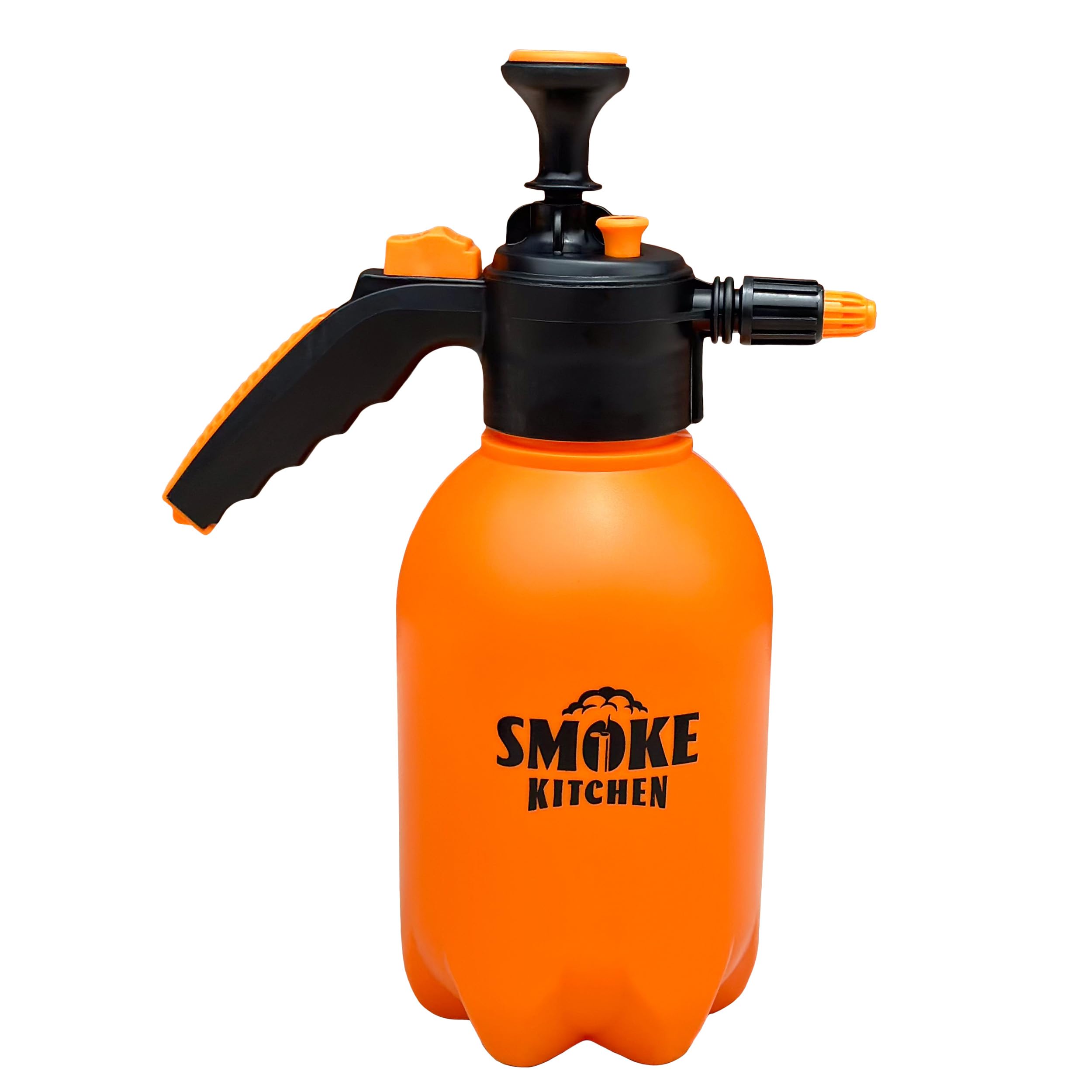 Smoke Kitchen BBQ Spray Bottle with adjustable nozzle delivering a fine mist for even spritzing