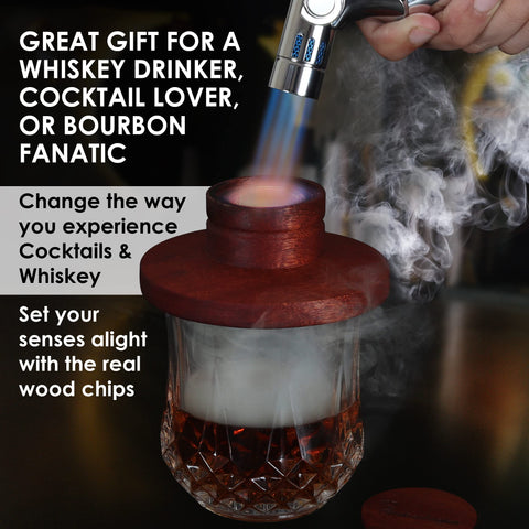 Smokeologist natural wood flavors collection offers versatile, rich smoke for cocktails and whiskey.