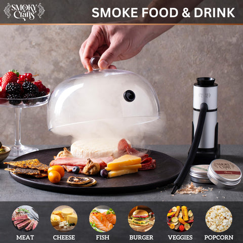 Smoky Crafts boquilla y manguera de tamaño XL brinda flexibilidad para recetas