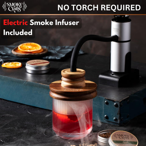 Smoky Crafts cleaning brush keeps your smoker kit ready for next use.