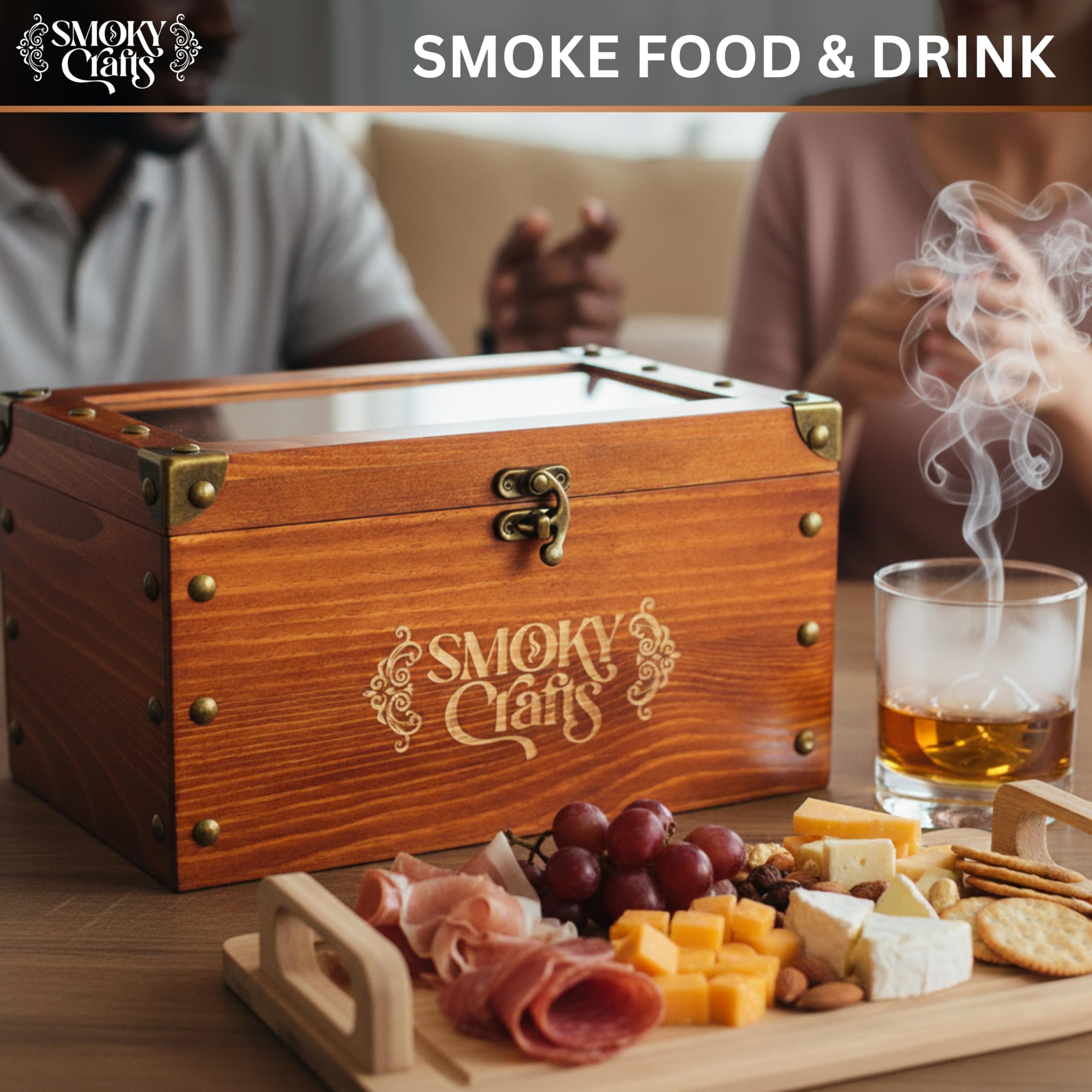 Smoky Crafts Food Tray ready for smoking meats and cheeses