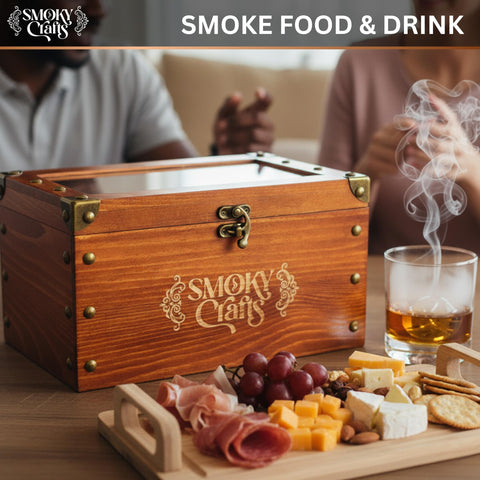 Smoky Crafts Food Tray ready for smoking meats and cheeses