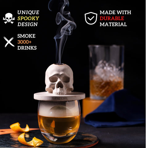 Smoky Crafts Hickory wood chips deepen smoky character in cocktails.