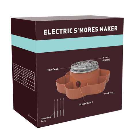 SMORES durable ABS and stainless steel construction for everyday use.