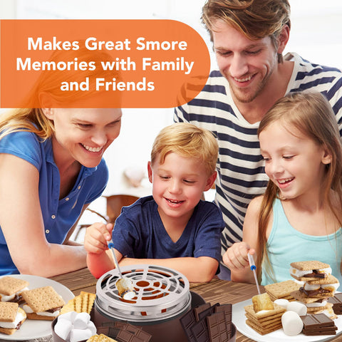 SMORES gadget enhances movie nights with quick, mess-free desserts.