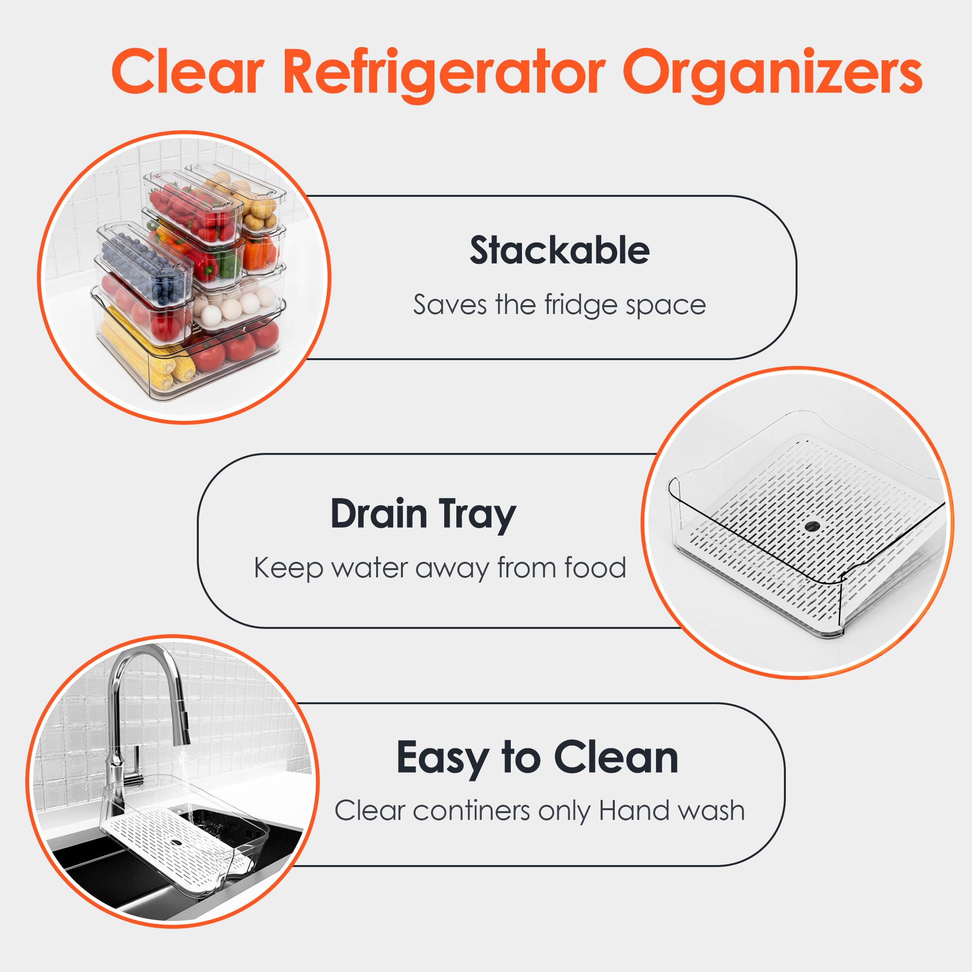 SMRCAD large bin helps store fruits and vegetables neatly.