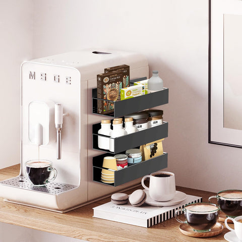 SMRCAD easy-install spice rack with no tools for quick setup.