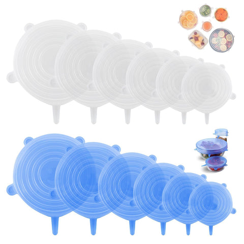 smrtcol silicone stretch lid on a small bowl for airtight freshness