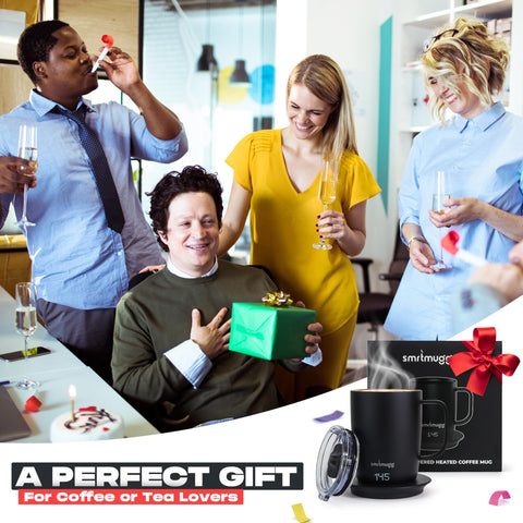 SmrtMugg Pro in daily use helps maintain optimal flavor by keeping coffee at target temperature.