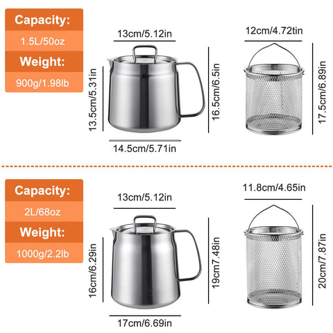 Smwmwon easy pour nozzle with olecranon spout ensures smooth oil transfer.