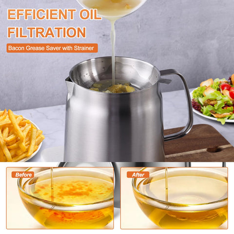 Smwmwon ergonomic handle enables comfortable, precise pouring.