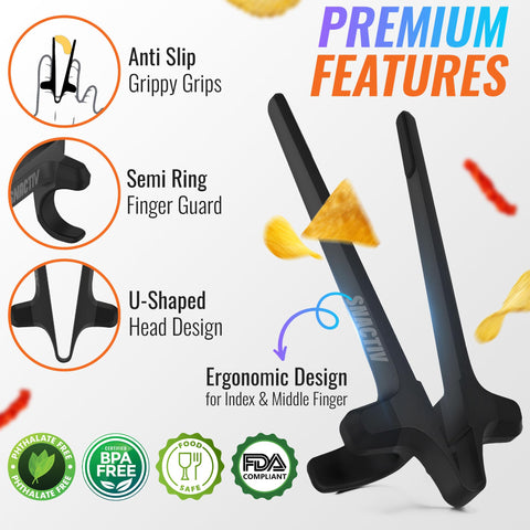 Mess-free SNACTIV PRO makes hands and devices cleaner while gaming.