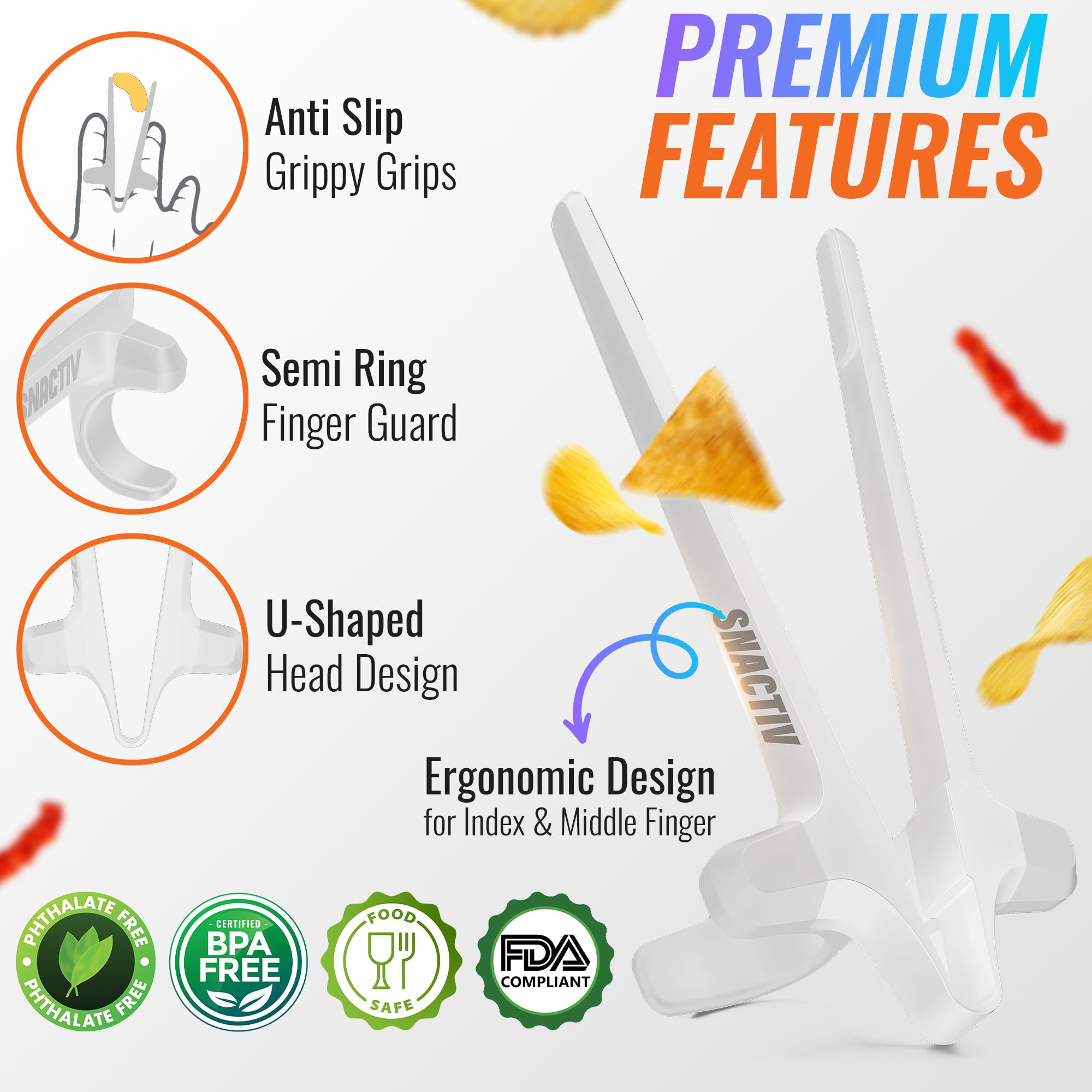 Durable ABS and TPU materials featured in SNACTIV Pro construction.