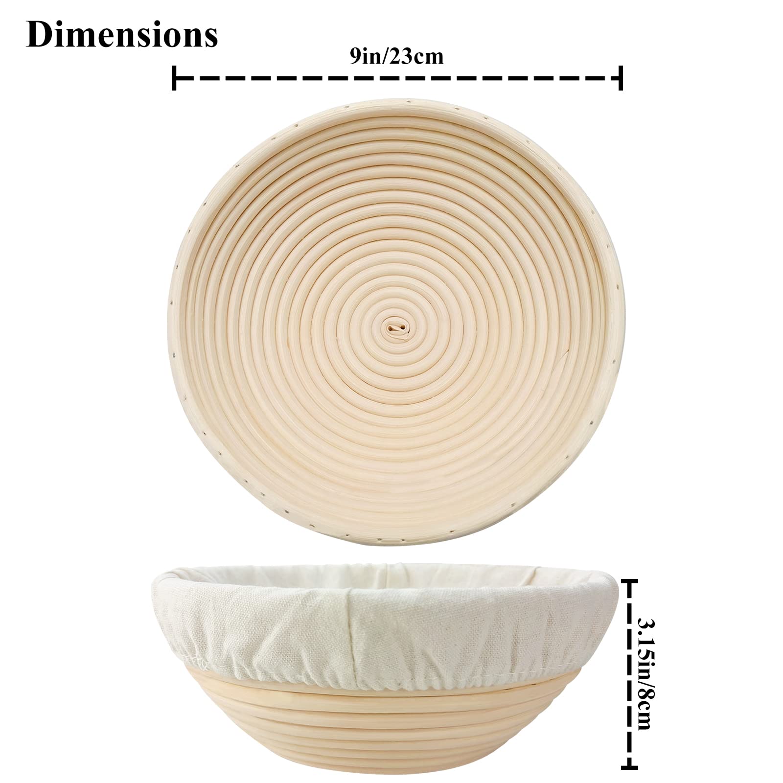 SnailDigit dough proofing basket use helps shape and rest loaves smoothly