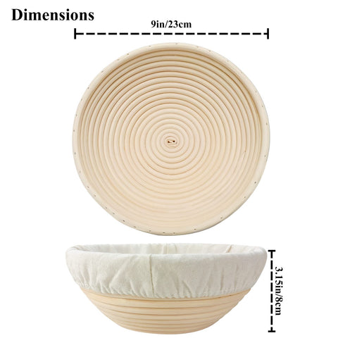 SnailDigit dough proofing basket use helps shape and rest loaves smoothly