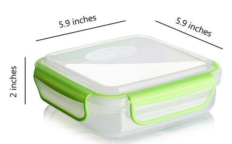 Snap Fresh bottom-ready microwave-safe option for reheating meals.