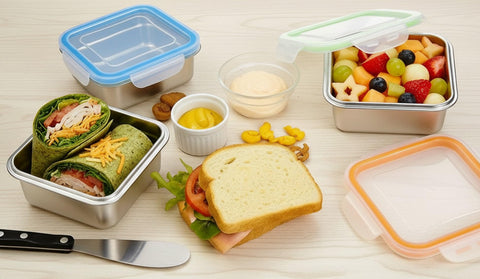 SnapMate dishwasher-safe containers for easy cleanup after meals