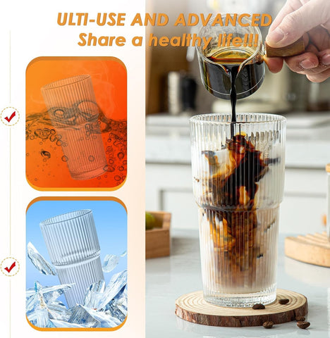 Weighted base reduces tipping on desks and countertops at home or work.