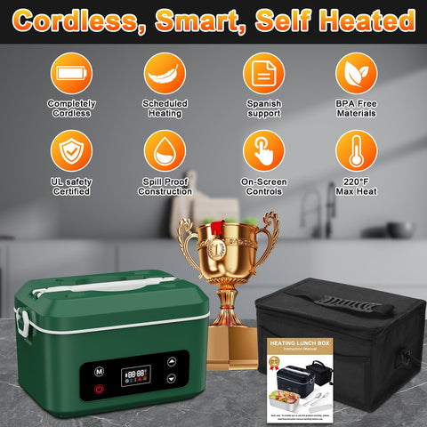 SNIFITAR 1.2L removable container showing easy cleaning and meal prep versatility