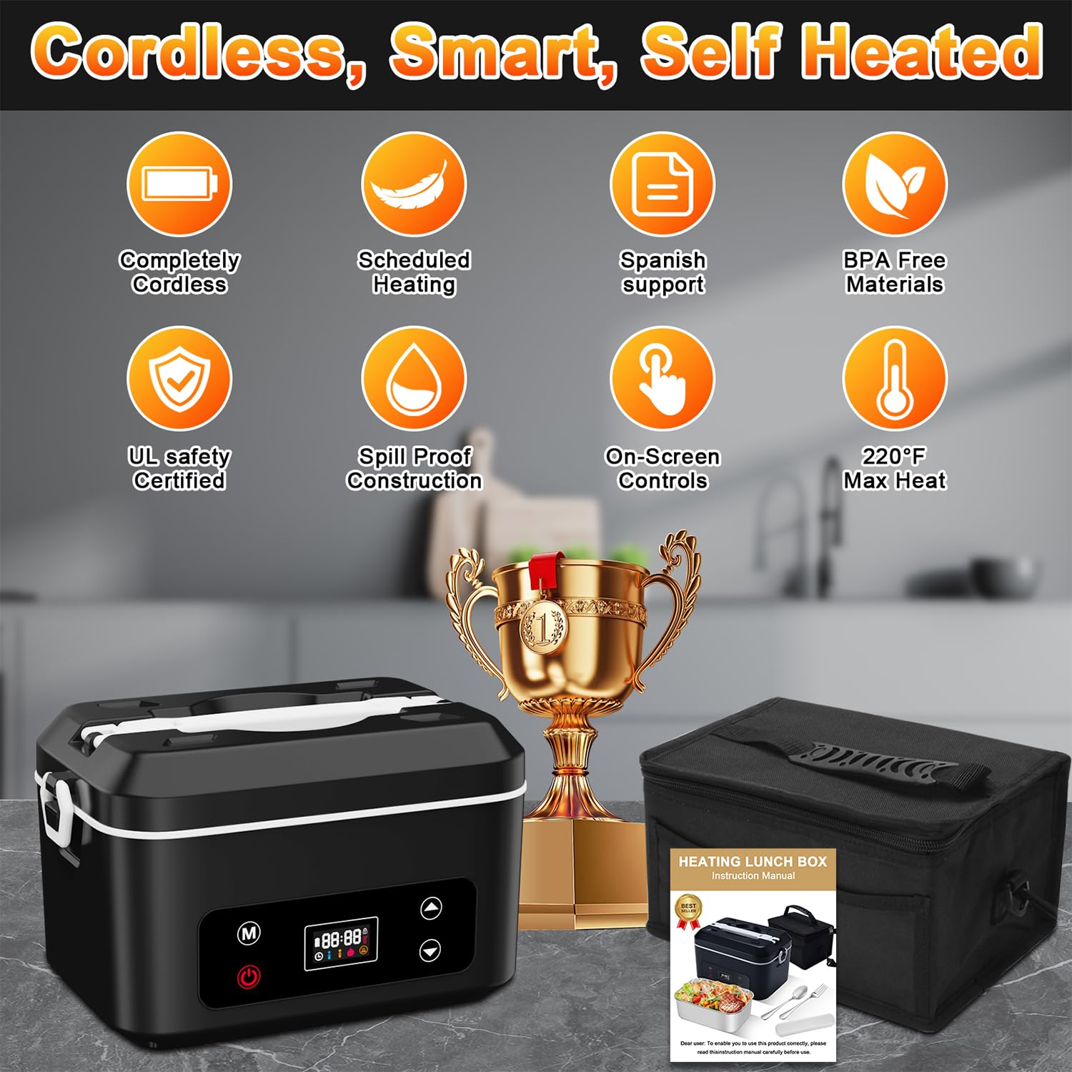 SNIFITAR 24000mAh battery powers quick heating away from outlets