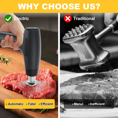 SNIFITAR detachable stainless steel head for easy cleaning after cooking.