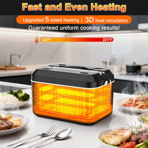 SNIFITAR removable stainless steel container for easy cleaning