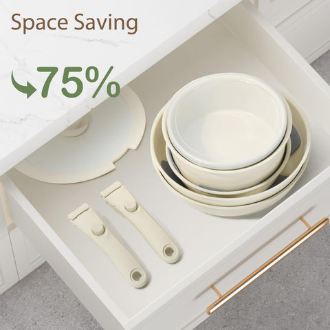 SNOWCLAD complete set includes lids, seals, and utensils for ready meals.