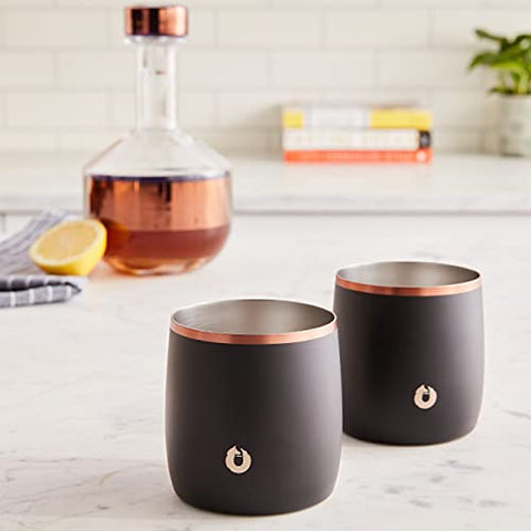 Snowfox elegant rocks glasses elevate home bartending and wine service.
