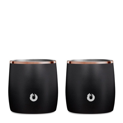 Snowfox premium vacuum insulated whiskey rocks glass set-2 keeps drinks cold longer.