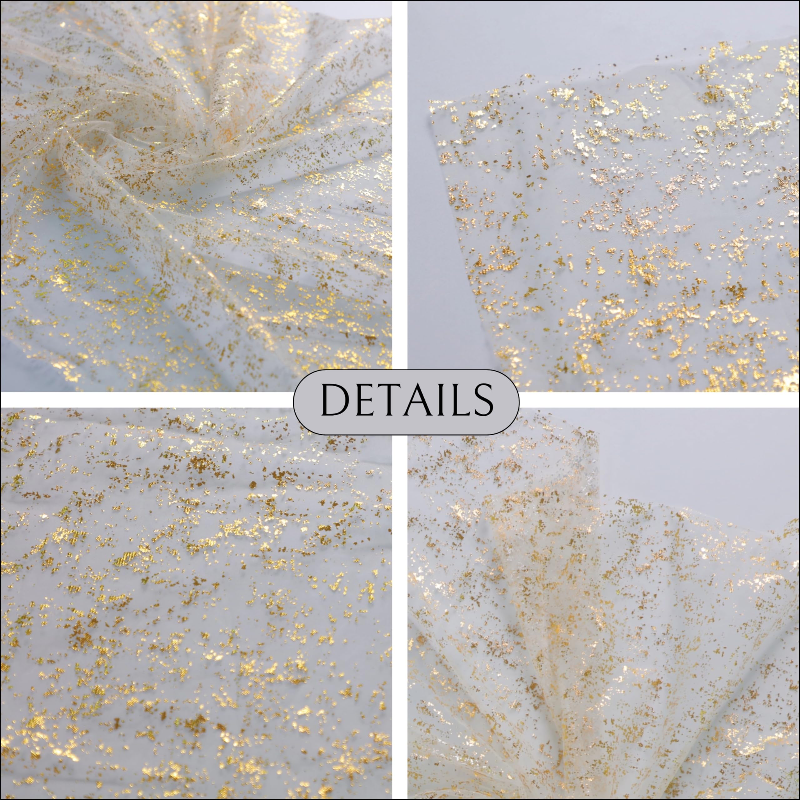 Snowkingdom gold table runner over a round table for festive ambience.