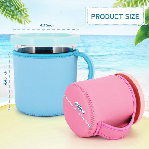 Snowso colorful neoprene sleeves pack for easy color coding and style