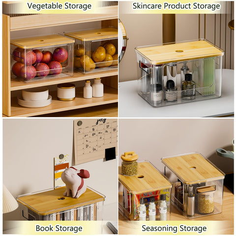 Snpwne kitchen counter organizer keeps bags accessible and clutter-free.